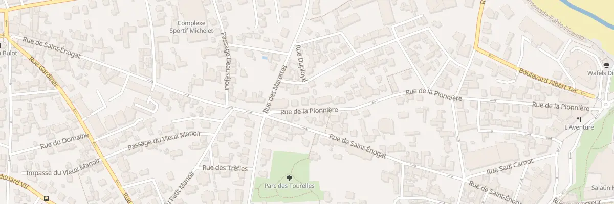Plan du 52 Rue de la Pionnière à Dinard