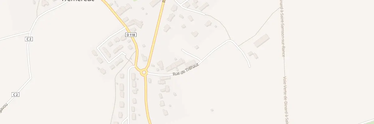 Plan du 7 Rue de Tréhaut à Tréméreuc