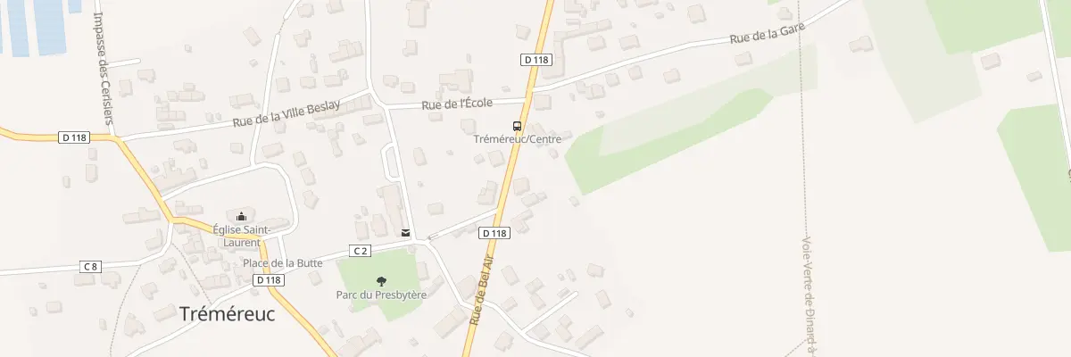 Plan du 5 Rue du Bel Air à Tréméreuc