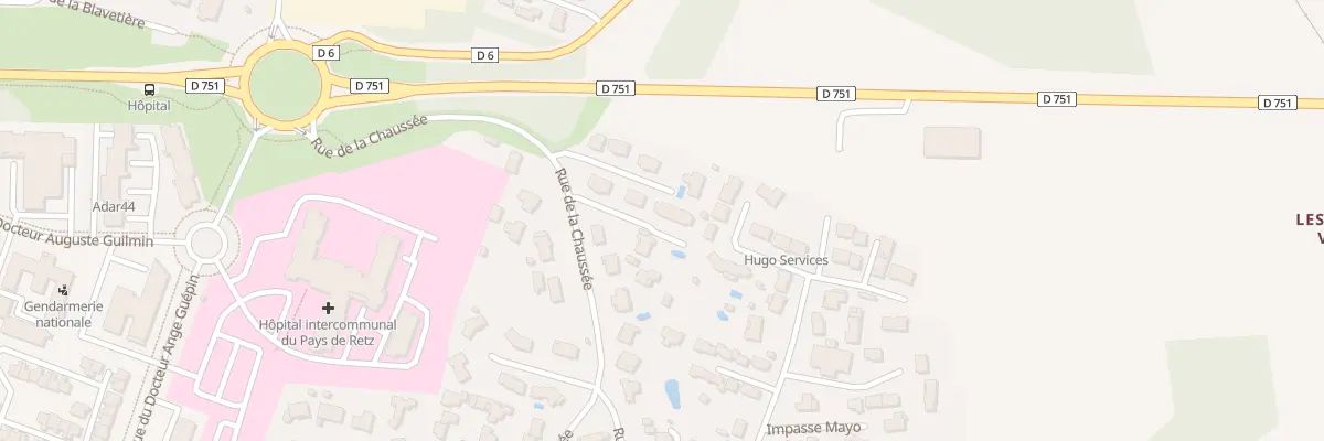 Plan du 3 Rue de la Chaussée à Pornic