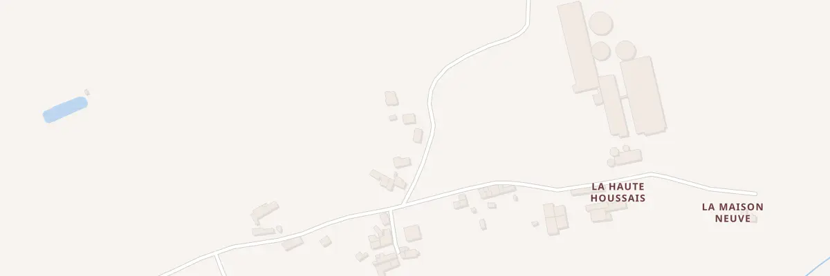Plan du 5130 La Haute Houssais à Saint-Maden