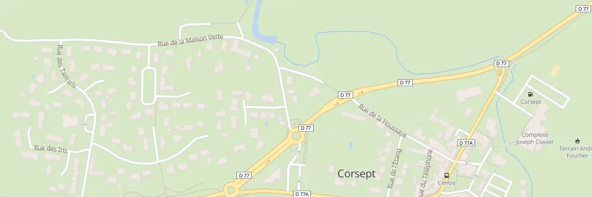 Plan du 4 Rue de la Maison Verte à Corsept