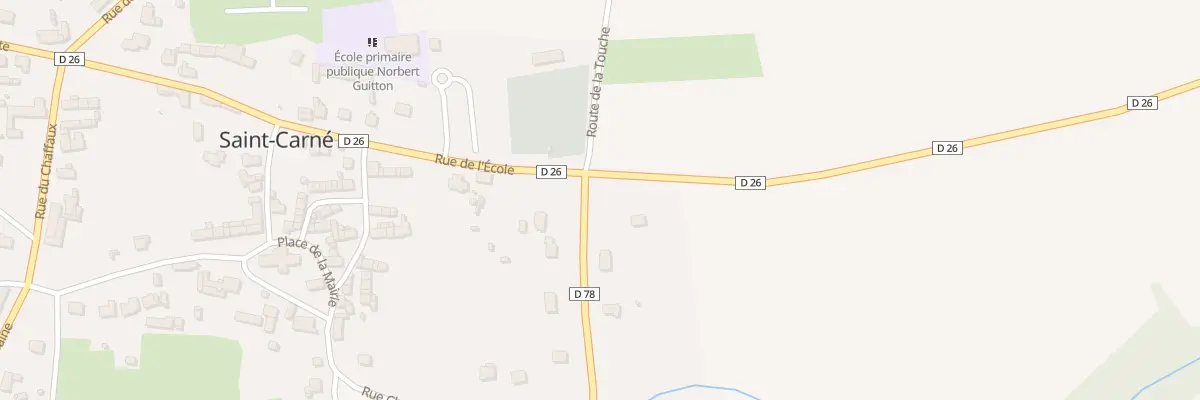 Plan du 1A Rue de la Grande Noé à Saint-Carné
