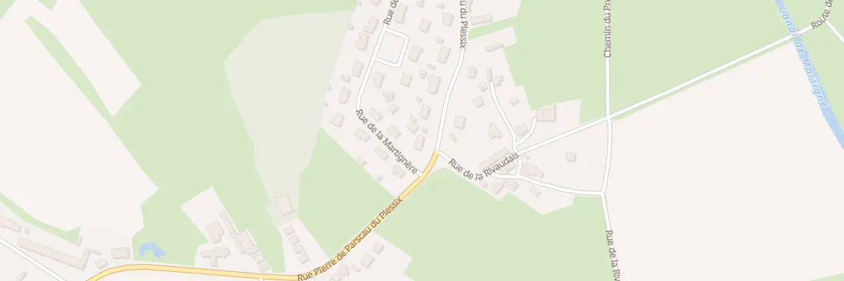 Plan du 2 Rue de la Martignère à Donges
