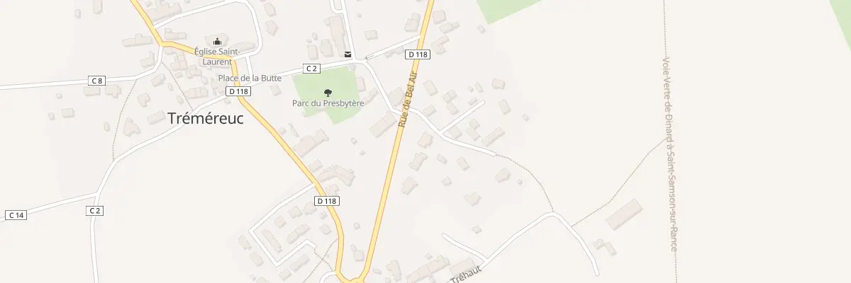 Plan du 2 Chem de la Ville Gautier à Tréméreuc