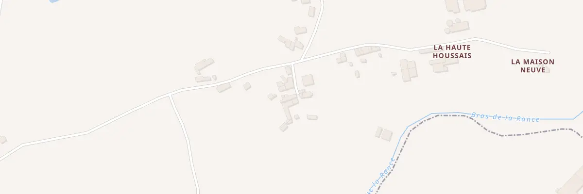 Plan du 5138F La Haute Houssais à Saint-Maden