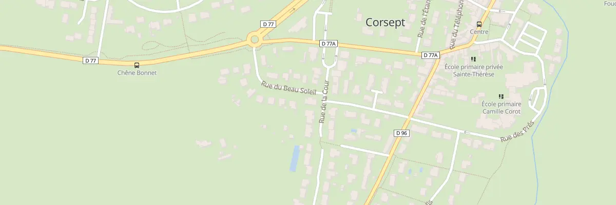 Plan du 16 Rue de Beau Soleil à Corsept