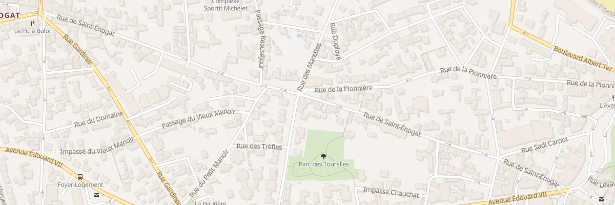 Plan du 43 Rue de Saint-Enogat à Dinard