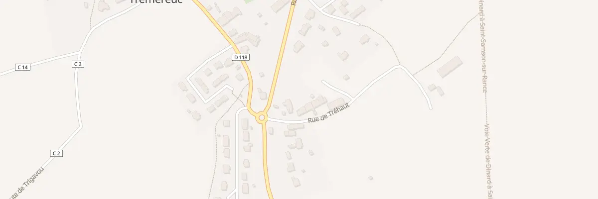Plan du 3 Rue de Tréhaut à Tréméreuc