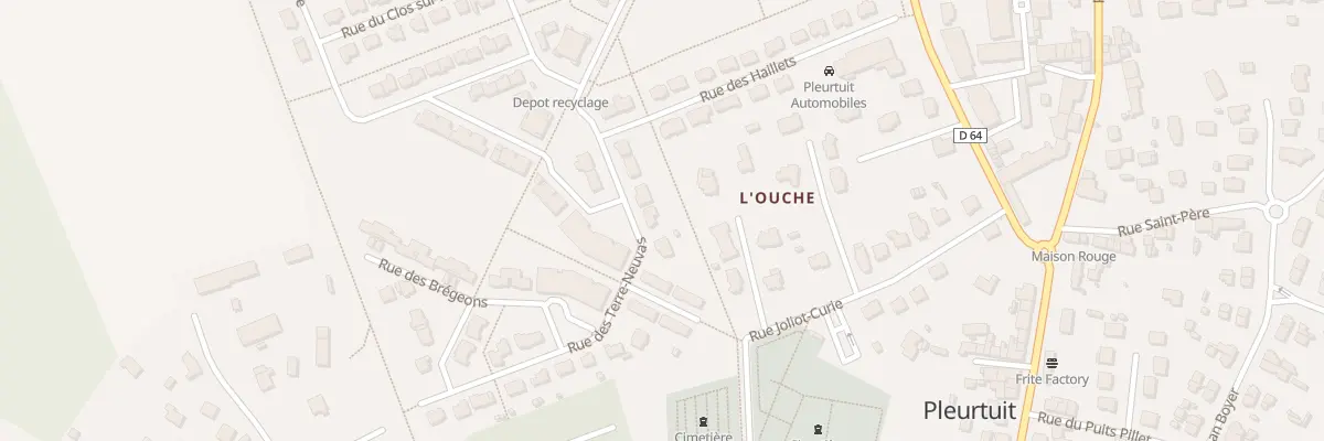 Plan du 11 Rue des Terre - Neuvas à Pleurtuit