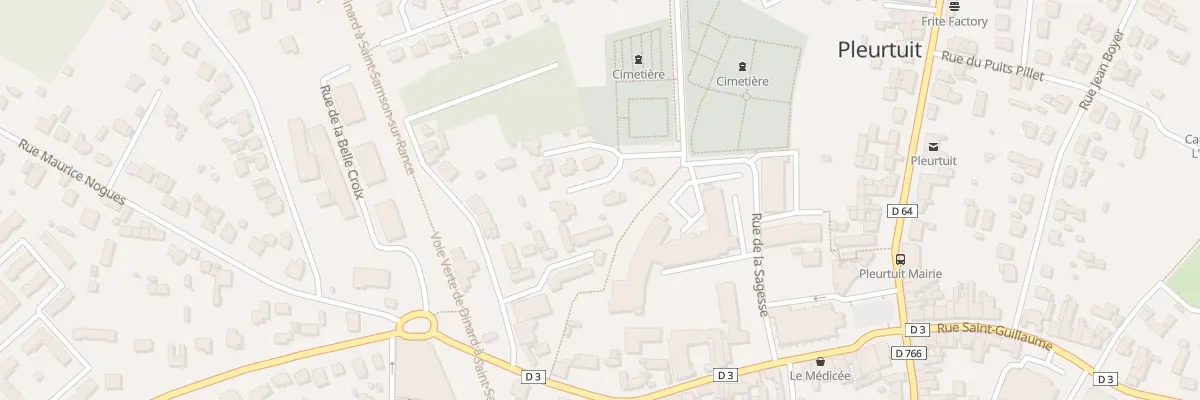 Plan du 3T Rue de la Sagesse à Pleurtuit