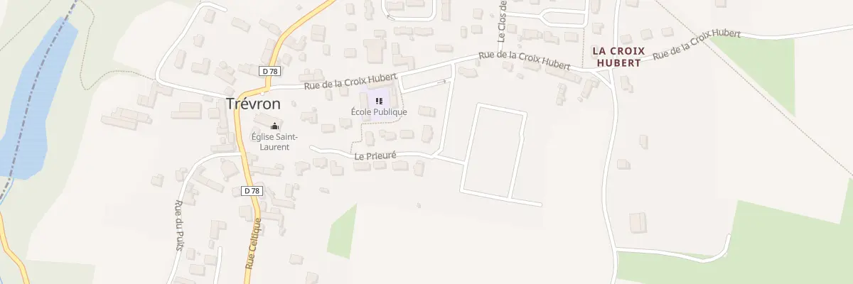 Plan du 2B Lot du Prieure à Trévron