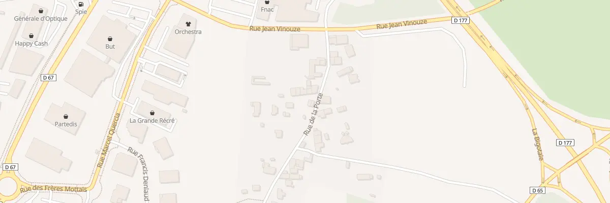 Plan du 67C Rue de la Porte à Redon