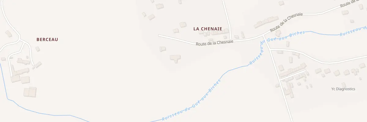 Plan du 103 La Chesnaie à Saint-Gildas-des-Bois