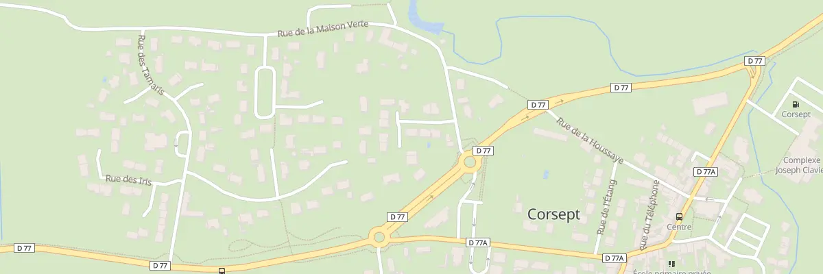 Plan du 3 Le Clos du Pré Vert à Corsept