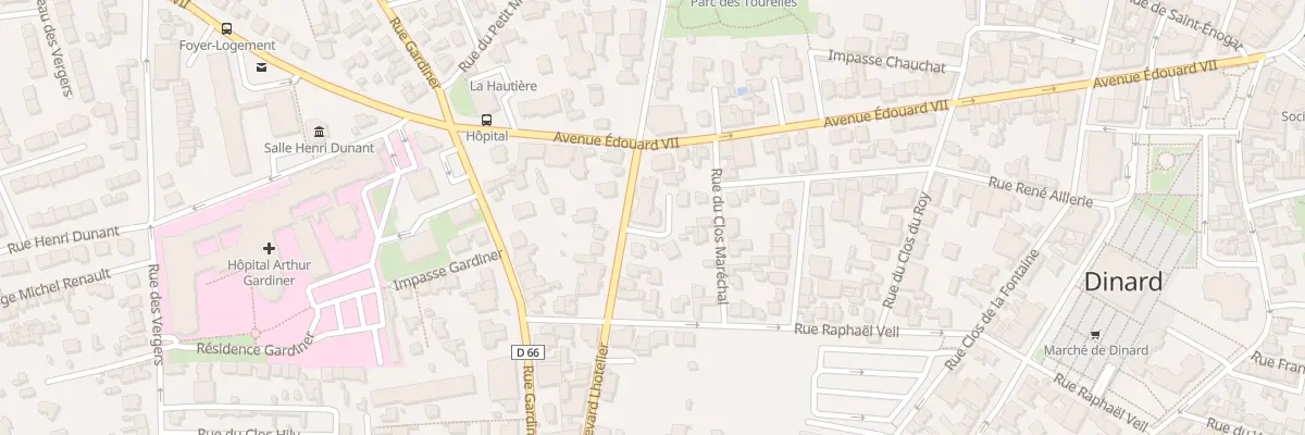 Plan du 27 Bd Lhotelier à Dinard