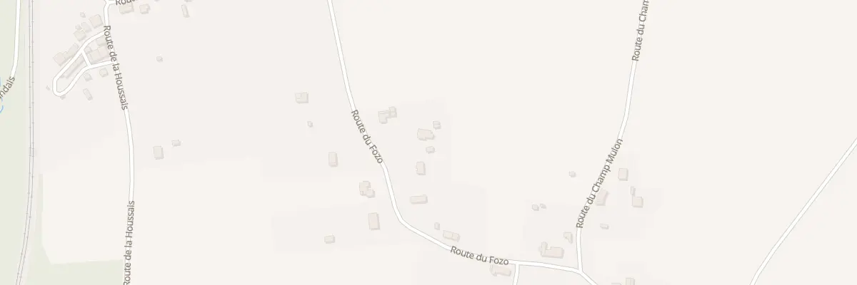 Plan du 76 Le Fozo à Sévérac