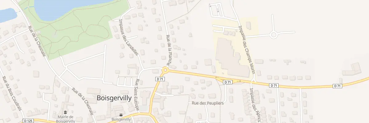 Plan du 4 Rue Pierre Legault à Boisgervilly