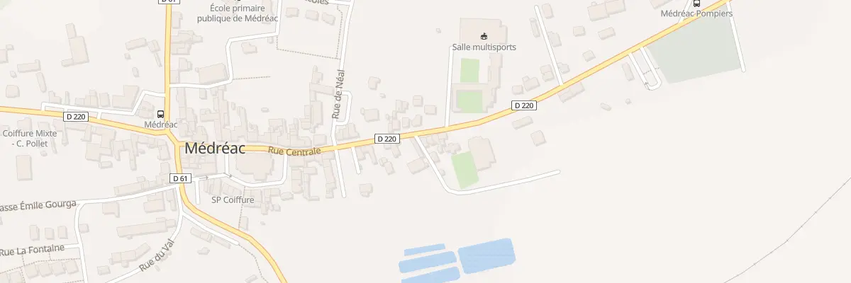 Plan du 12 Rue de la Libération à Médréac
