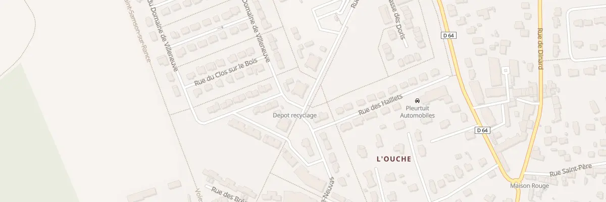Plan du 12 Rue des Terre - Neuvas à Pleurtuit