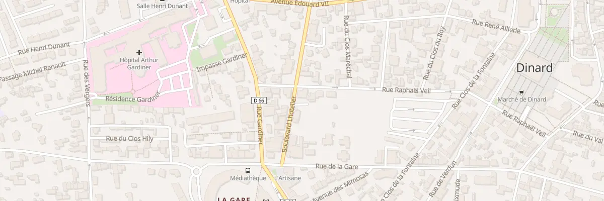 Plan du 37 Bd Lhotelier à Dinard
