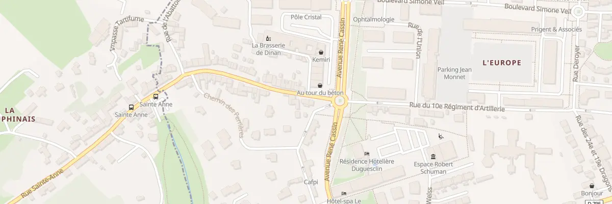 Plan du 3 Rue Petite Haie à Dinan