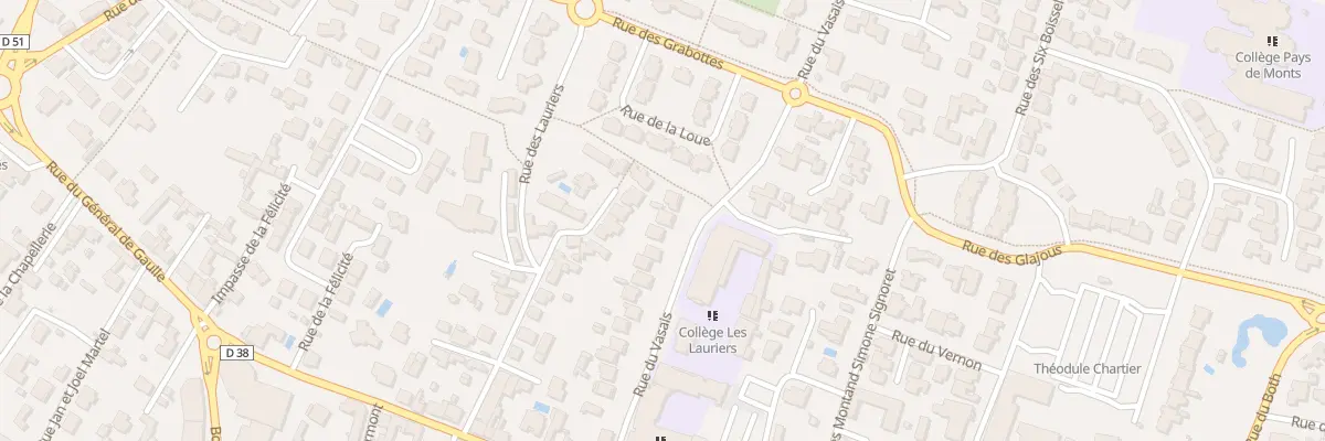 Plan du 33 Rue du vasais à Saint-Jean-de-Monts
