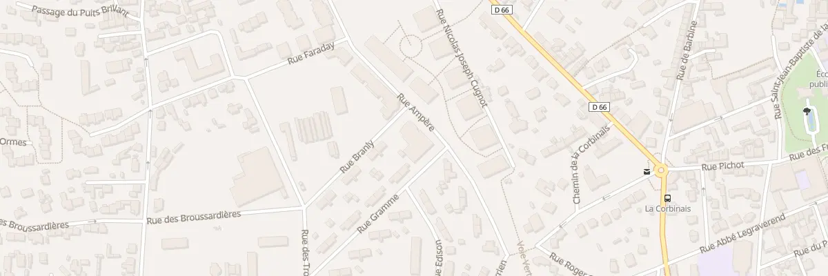Plan du 12B Rue Ampère à Dinard
