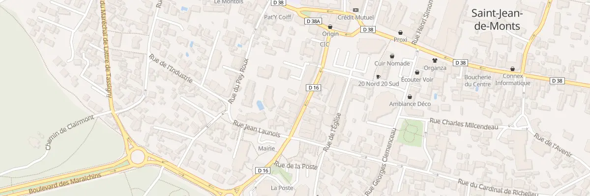 Plan du 8 Rue de la plage à Saint-Jean-de-Monts
