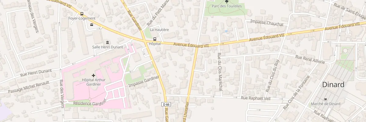 Plan du 30B Bd Lhotelier à Dinard