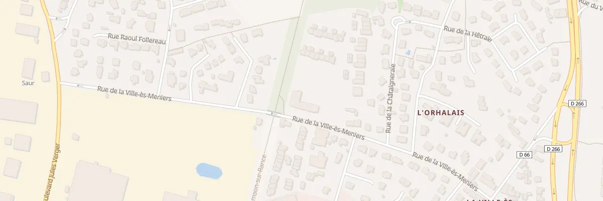 Plan du 3 Imp du Vieux Pont à Dinard