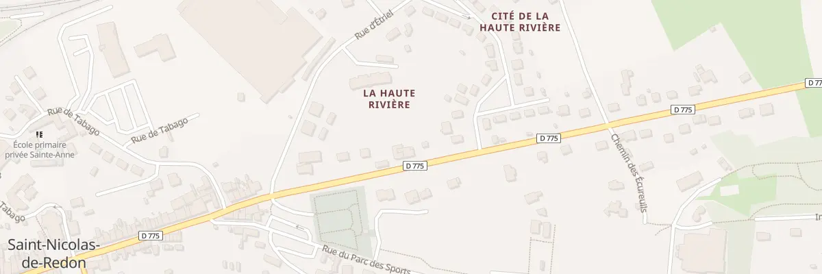 Plan du 79 Rue de Châteaubriant à Saint-Nicolas-de-Redon