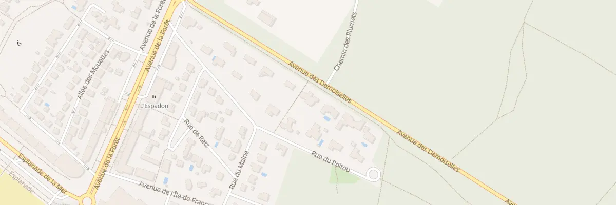 Plan du 9004 Av des Demoiselles à Saint-Jean-de-Monts