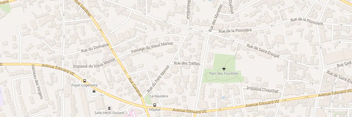 Plan du 6 Rue des Trèfles à Dinard