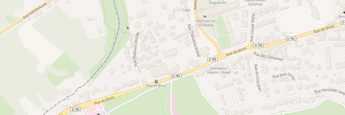 Plan du 70T Rue de Brest à Dinan