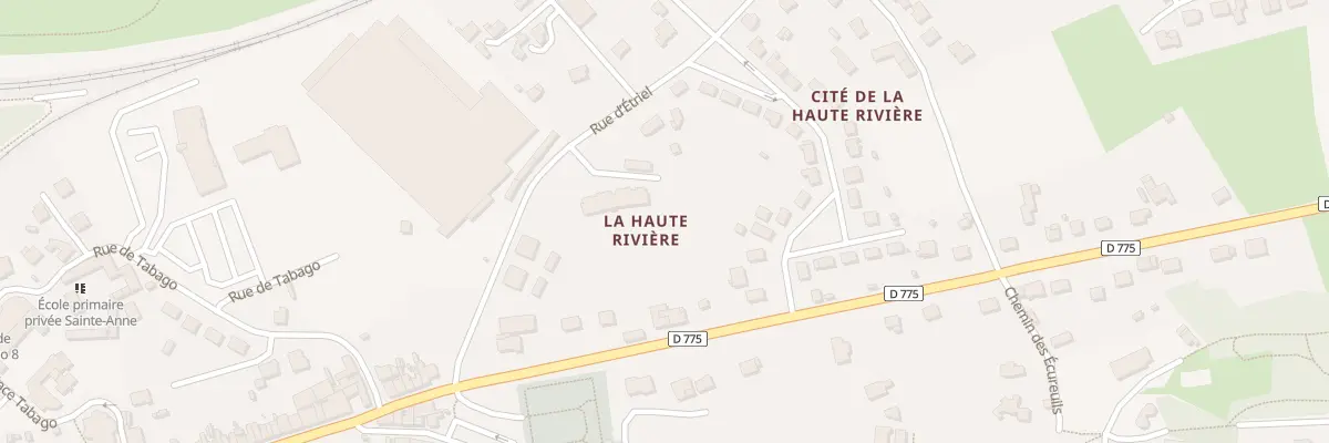 Plan de la Rue d’Etriel à Saint-Nicolas-de-Redon