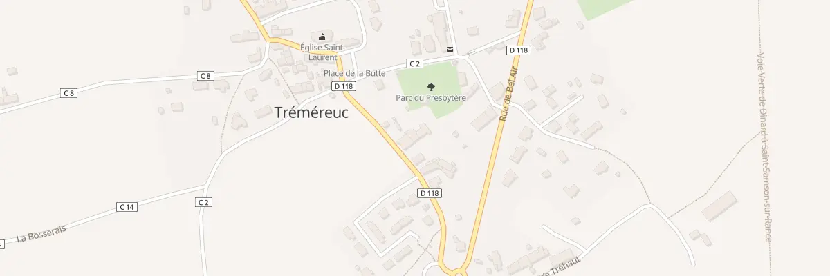 Plan du 5 Rue de la Croix à Tréméreuc