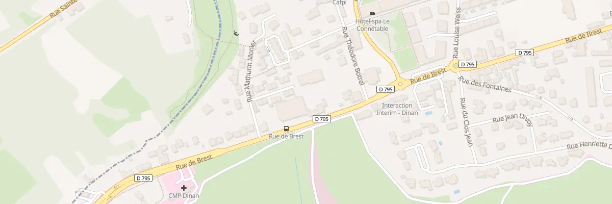 Plan du 76 Rue de Brest à Dinan