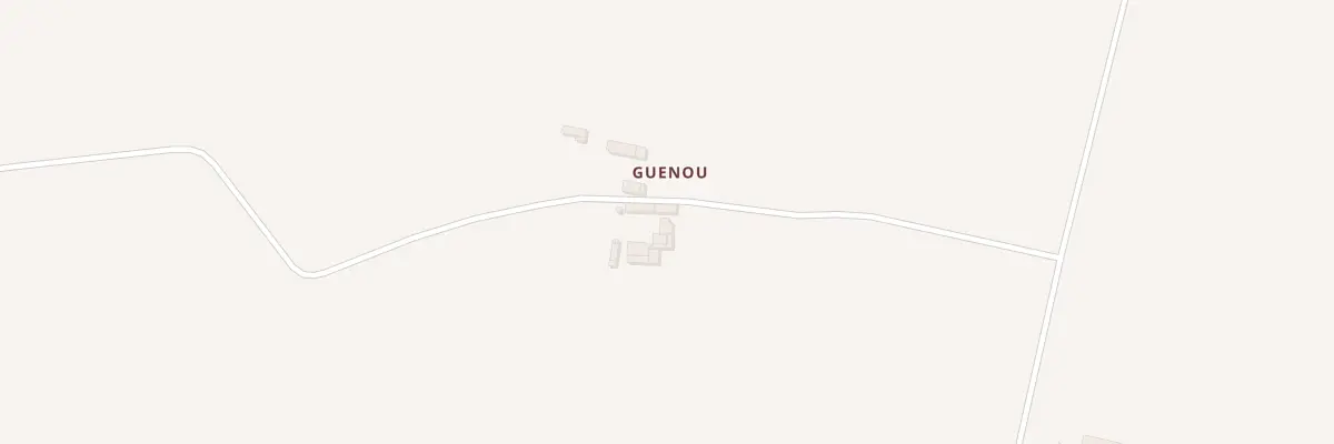Plan du 5227 Guenou à Médréac