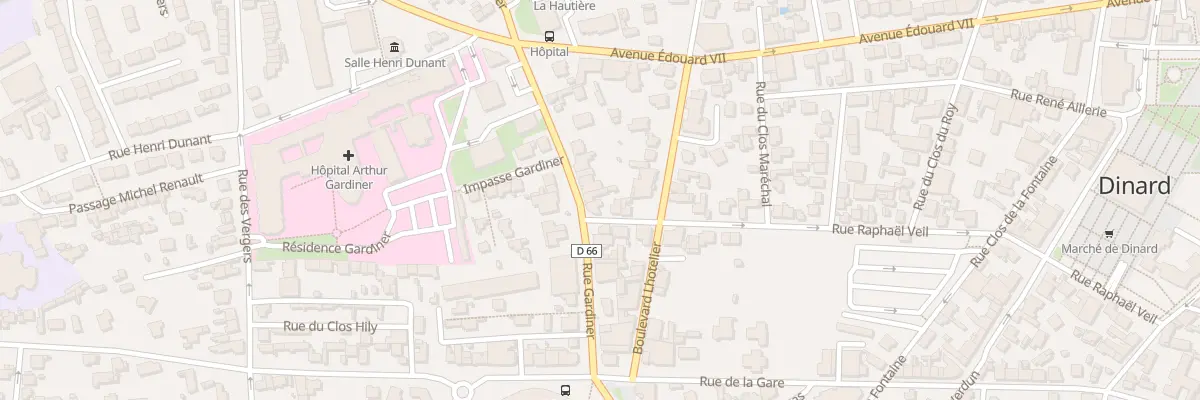 Plan du 47 Rue Gardiner à Dinard