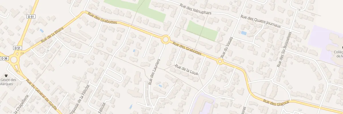 Plan du 18 Rue de la loue à Saint-Jean-de-Monts