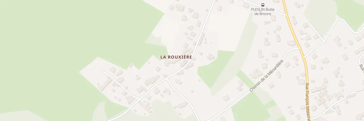 Plan du 36 La Rouxiere à Pleslin-Trigavou