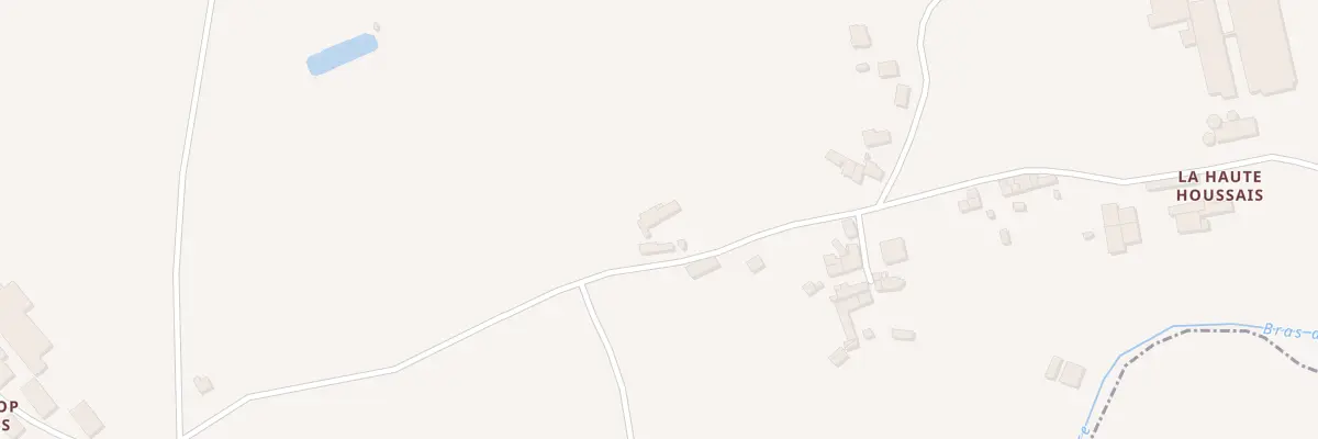 Plan du 5033 La Haute Houssais à Saint-Maden