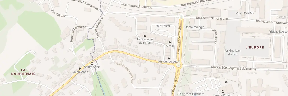 Plan du 20 Rue Petite Haie à Dinan