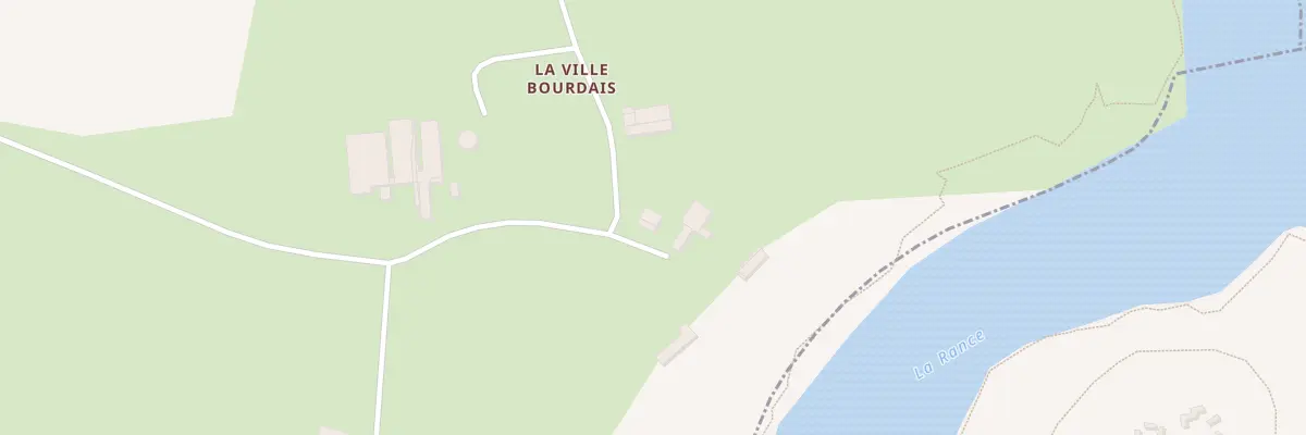Plan du 5 La Ville Es Bourdais à Guenroc