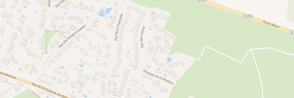 Plan du 25 Rue de la Bénétrie à Pornic