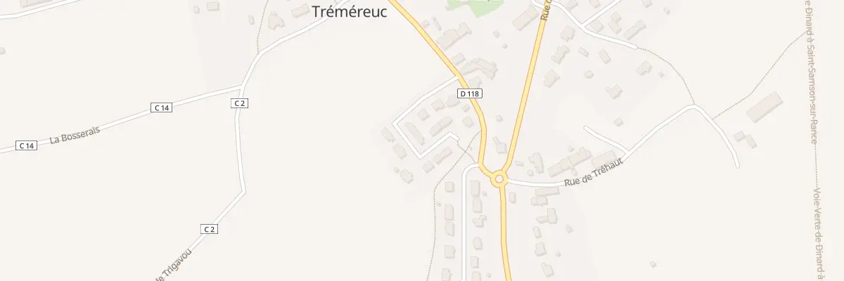 Plan du 9 Le Champ Pinel à Tréméreuc