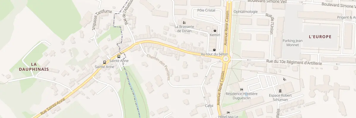 Plan du 21 Rue Petite Haie à Dinan