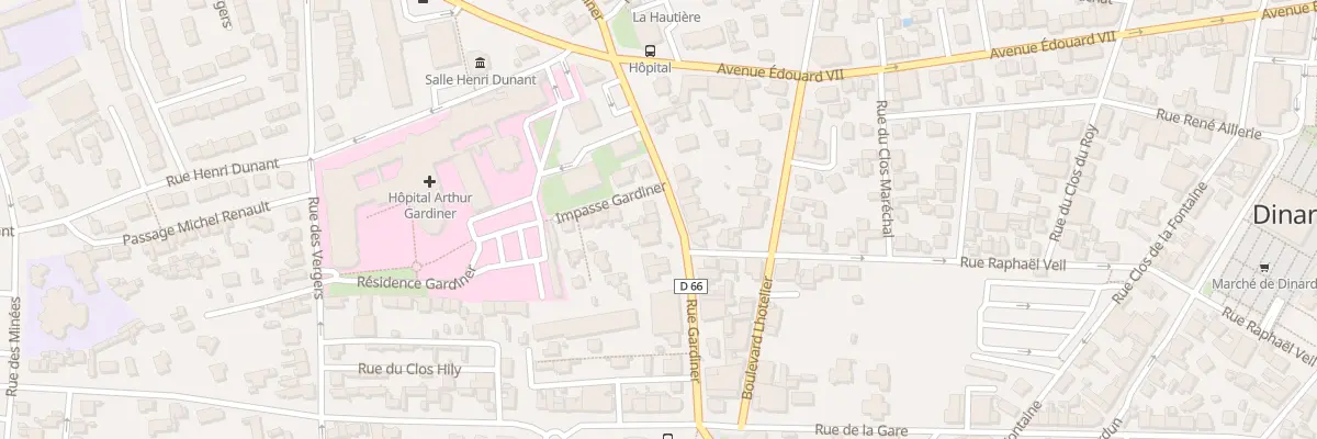 Plan du 44B Rue Gardiner à Dinard
