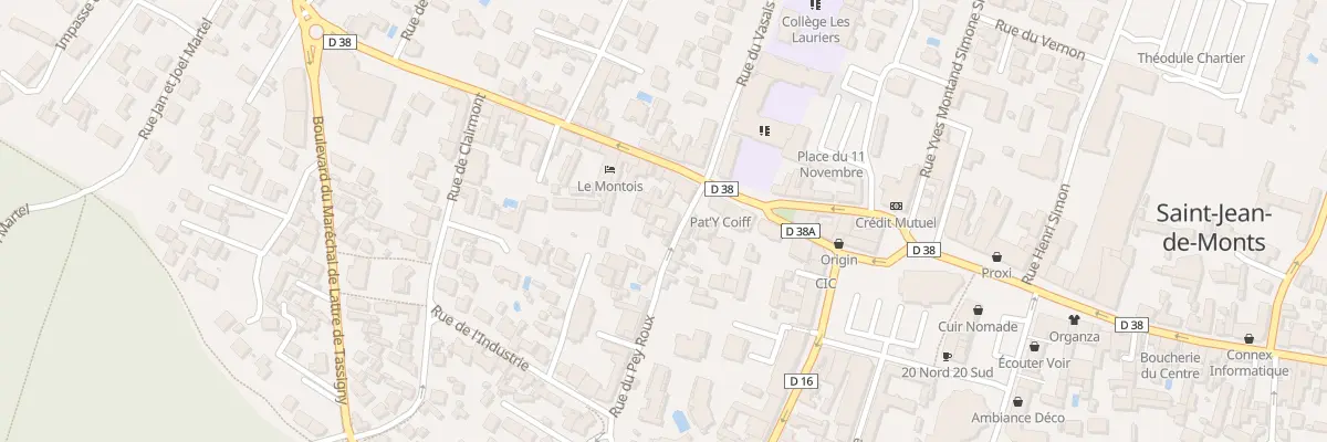 Plan du 2C Rue du pey roux à Saint-Jean-de-Monts